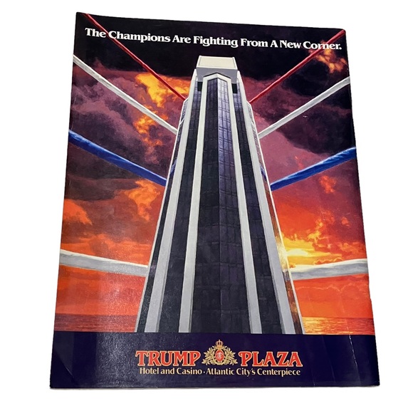 Tyson Vs Spinks June 27, 1988 Official Program Trump Plaza Atlantic City - Picture 2 of 13